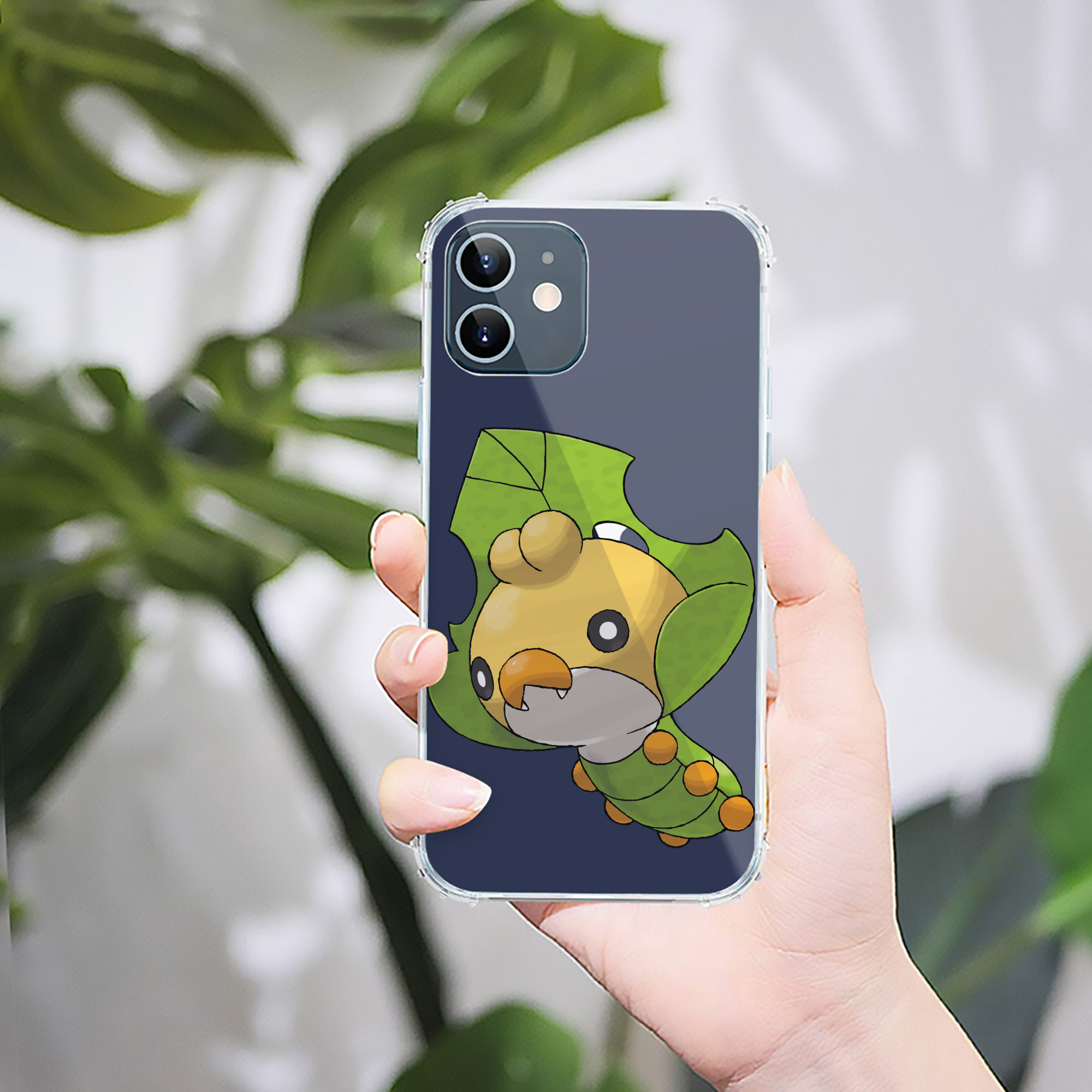 （画像用） ポケットモンスター Pokémon 【iPhone 12シリーズ対応】透明スマホケース（クリアソフトケース）